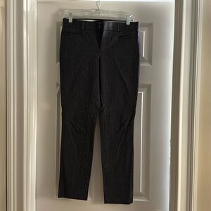 Banana Republic pinstriped capri Jackson Fit Size 2